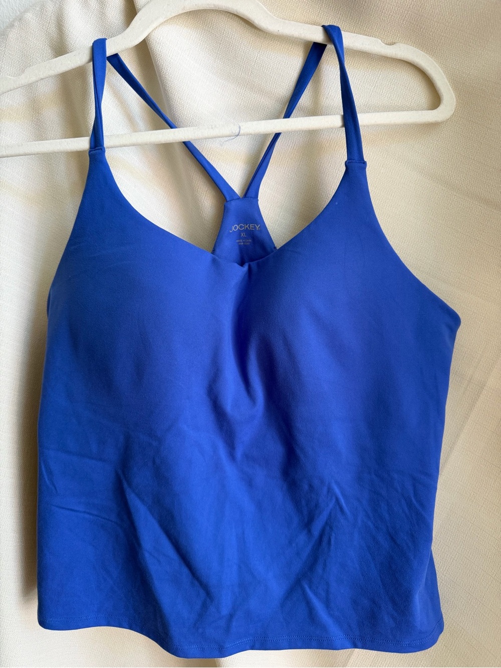 Jockey Women's Royal Blue Seamless Tankini Top